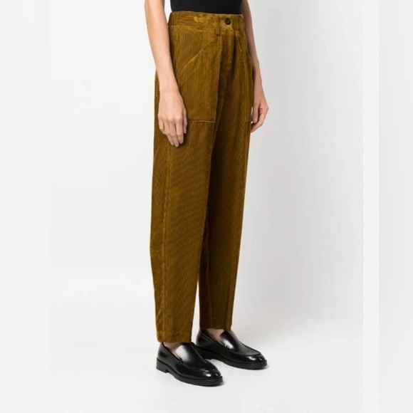 Forte Forte Velvet Corduroy Tapered Trousers - Picture 1 of 13